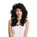 WIG ME UP WL-3010-1B Ladies Wig - Black Long Wavy Voluminous Backcombed 80s Style 55cm | International Shipping - Buy Online on GoSupps.com
