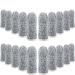 40 Pieces Cut Resistant Finger Cots Finger Sleeves Cut Protection Sleeves Thumb Finger Protectors Guards Reusable for Kitchen Work Sculpture