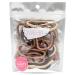Braided Hair Ties Set - Chocolate Caramel Cocoa Cream - 18 Pcs - Buy Online on GoSupps.com