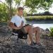 MOON LENCE Compact Camping Chair with Side Pockets - Portable & Lightweight Folding Chair for Hiking, Beach, and Fishing - Black - Buy Online on GoSupps.com