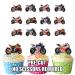 Moto GP Motorcycles Ducati Honda Yamaha Mix 12 Edible Paper Cup Cake Topper Decoration