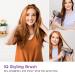 Shark HD112BRN HyperAIR Hair Blow Dryer with IQ 2-in-1 Concentrator - Fast-Drying, Rotatable Hot Air Brush, Ionic Technology - No Heat Damage - Auto Presets and Styling Attachments - Stone Concentrator & Brush - Buy Online on GoSupps.com