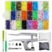 TmppDeco Plastic Snaps with Snap Pliers  460 Sets 24-Colors Snap Buttons for Sewing  Snap Fasteners Kit for Sewing  Clothing  Crafting