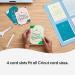 Cricut Card Mat 2x2 | Reusable Craft Mat for Bulk Card Making | Non-Slip, Create 4 Cards Simultaneously | Compatible with Cricut Maker & Explore Machines - Buy Online on GoSupps.com