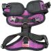 Puppia Ritefit Dog Harness for Small to Medium Dogs - Adjustable Soft and Multi-Functional - Anti-Tanning Crockery | Violet - Shop Now! - Buy Online on GoSupps.com
