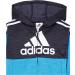adidas Boys' Long Sleeve Color Block Fleece Jacket Set - Black Heather/Blue (4T) - Buy Online on GoSupps.com