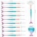 Shop 3D Mermaid Makeup Brush Set | 11 Professional Cosmetic Brushes for Foundation Powder Eyeshadow & More - Worldwide Shipping - Buy Online on GoSupps.com