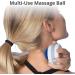 Body Back Manual Massage Roller Ball - Self Massager for Sore Muscle & Joint Pain (Blue) - Buy Online on GoSupps.com
