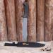 Xforst Rambo Messer CRB - Large High-Quality Hunting Knife | 39.5 cm Outdoor Survival Knife with Plastic Handle & Oxford Sheath - Buy Online on GoSupps.com
