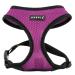 Puppia dog harness for small and medium -sized dogs - super soft in many colors - also used as a puppy dishes -Atani train harness for dogs purple l lila