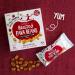 Healthy Vegan Roasted Fava Beans - Red Pepper & Chilli Snacks | Gluten-Free Protein-Rich 20 Pack (25g each) - The Happy Snack Company - Buy Online on GoSupps.com