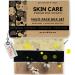 Fixed shower gel for men-for personal care-3-part oversized 175g natural soap set for men: black tea activated carbon dead sea minerals mega trio men's shower soap set for full body care