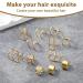 24 Pieces Hair Jewelry - Dreadlocks & Braids Accessories | Gold Hair Rings for Men & Women - Buy Online on GoSupps.com