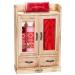 BRUBAKER Cosmetics Bath and Care Set - Cranberry in Wooden Cabinet | Luxury Spa Gift for Home Use - Buy Online on GoSupps.com