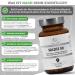 Qidosha NADH 50mg Capsules with 500mg D-Ribose - High Dose Delayed Release 90 Count - Gastrointestinal-Resistant DRCAPS for Optimal Absorption - Buy Online on GoSupps.com