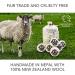 Friendsheep Wool Dryer Balls 6 Pack XL - Organic, Reusable, Cruelty-Free, Handmade - No Lint Fabric Softener - Brown Sheep Flock of Friends - Buy Online on GoSupps.com