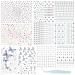 10 Sheets Face Gems Stickers Face Jewels for Makeup Stickers with Tweezers Self-Adhesive Rhinestone Face Stickers Face Gems Stick on Pearl Hair Gem Nail Gem Stickers for DIY Crafts