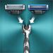 Gillette Mach3 Razor for Men - Improved Moisture Strips + 2 Blades | International Shipping Available - Buy Online on GoSupps.com