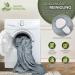 Sinnlein Heating Ceiling Blanket 180x130cm - T V S d GS Certified Electric Blanket with Timer 9 Heat Levels & Washable Design - Cuddly Light Gray - Buy Online on GoSupps.com