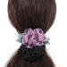 Women's Crochet Hair Bun Net with Flower Decor Hair Clip - 5 Colors - Buy Online on GoSupps.com