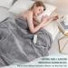 Buy Coriwell 180x130 cm Flannel Thermal Blanket - Electric Heating Blanket with Auto Switch-Off 3 Temperature Settings Washable & Safe for Bed - Gray - Buy Online on GoSupps.com