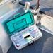 Sheffield 12671 13 Tackle Box Teal & Gray - Fishing & Craft Storage Solution - Buy Online on GoSupps.com