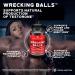 Buy WRECKING BALLS - 60 Capsules for Enhanced Male Vitality & Stamina | Supports Natural Hormone Production | Made in the USA - Buy Online on GoSupps.com