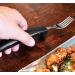 Adaptive Eating Utensils for Parkinson's, Arthritis, MS, Elderly | Easy Grip Silverware Set with Knife, Fork, 2 Spoons | Stainless Steel | Hand Tremors, Handicapped | By Celley (Black) - Buy Online on GoSupps.com