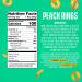 SmartSweets Peach Rings - Guilt-Free Candy, 1.8 OZ | Low Sugar, Vegan Treats - Buy Online on GoSupps.com
