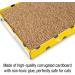 OurPets Wave Curved Catnip Cat Scratcher | Cat Toys for Indoor Cats | Interactive Catnip Toys | Cosmic Catnip Included | Cat Gifts - Buy Online on GoSupps.com