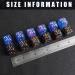 48 PCS Magic The Gathering Token Dice Counters - Glitter Sparkle Starry Sky Dice for CCG Creature Stats Card Gaming - MTG Accessory - Buy Online on GoSupps.com