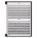 Bodermincer 240pcs C Curl 10D/20D Cluster Eyelashes Mixed, 0.07mm /0.10 mm Mixed,8/9/10/11/12mm,10/11/12/13/14mm,12/13/14/15/16mm/14/15/16/17/18mm/16/17/18/19/20mm and Under Eyelashes Mixed Professional Makeup Individual C