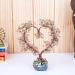 Smoked Quartz Heart-shaped Bonsai Tree | Healing Crystals Room Decor & Meditation Accessories - Buy Online on GoSupps.com