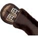 Equinate Anatomical Moon Belt - Synthetic Lambskin Dressage Strap - 50-80 cm Adjustable - Brown & Black - Buy Online on GoSupps.com