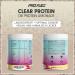 Shop Clear Vegan Protein 720g Strawberry Kiwi | Delicious Refreshing Whey Alternative | High-Quality Pea Protein Hydrolysate - Buy Online on GoSupps.com