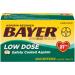 Aspirin Regimen Bayer 81mg Enteric Coated Tablets Pain Reliever/Fever Reducer 200 Count 200 Count (Pack of 1)