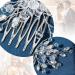 Bridal Hair Comb Flower Crystal Bride Wedding Hair Comb Rhinestone Bridal Side Comb Silver Crystal Bridal Hair Comb Sparkle Bridal Hair Accessories For Women Girls Brides Bridesmaids - Buy Online on GoSupps.com