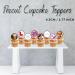 PRECUT Hen Party Cupcake Toppers Edible Ladies Night Cake Decorations Edible Bachelorette Cake Decorations Hen Night Cupcake Decoration Naughty Butler Cake Topper (12) - Buy Online on GoSupps.com