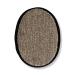 Natural Sisal Hemp Bath Pad Black - Luxury Exfoliating Body Scrubber for Face and Body Biodegradable Shower Sponge for Women and Men