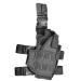 Trinity Tactical Leg Holster Black Compatible with Tippmann tipx Paintball Pistol.
