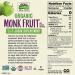 Now Foods Organic Monk Fruit 1-to-1 Sugar Replacement - 1 lb (454 g) | Natural Sweetener - Buy Online on GoSupps.com