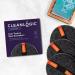 Cleanlogic Detoxify Purifying Charcoal Infused Exfoliating Body Scrubber - 3 Count Value Pack - Buy Online on GoSupps.com