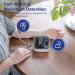 Alcedo Upper Arm Blood Pressure Monitor with Wide-Range Cuff and Backlit Screen - 2x120 Reading Memory, Talking Function - Ideal for Home Use - Buy Online on GoSupps.com