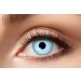 Eyecatcher 84065141-653 - Colored contact lenses 1 pair for 12 months ice blue carnival Mardi Gras Halloween