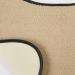 Bone Dry Cat Shape Pet Food Mat - Embroidered Microfiber, Taupe - Buy Online on GoSupps.com
