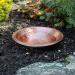 Achla Designs 201-9903 Hammered Solid Bowl w/Rim Birdbath Satin Copper - Buy Online on GoSupps.com