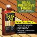 Star Brite Teak Kit - Marine Grade Cleaner & Brightener with Teak Oil Finish for Decks, Patio, Furniture, Boats & Wood - Renew, Refinish & Protect (081202) - Buy Online on GoSupps.com