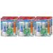 Handy Solutions Oral Care 3-Piece Travel Size Set - Mouthwash, Toothpaste & Folding Toothbrush (Pack of 6) - TSA Approved - Buy Online on GoSupps.com