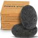 Maryton Natural Pumice Stone for Feet - Lava Foot Exfoliator Scrubber Pedicure Tools Dead Skin Corn Callus Remover for Feet and Hands 2 Count