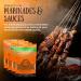 Spice Cartel BBQ Bangers Collection: 4-35g Resealable Pouches of Rubs & Marinades for Tasty Barbecue - Buy Online on GoSupps.com